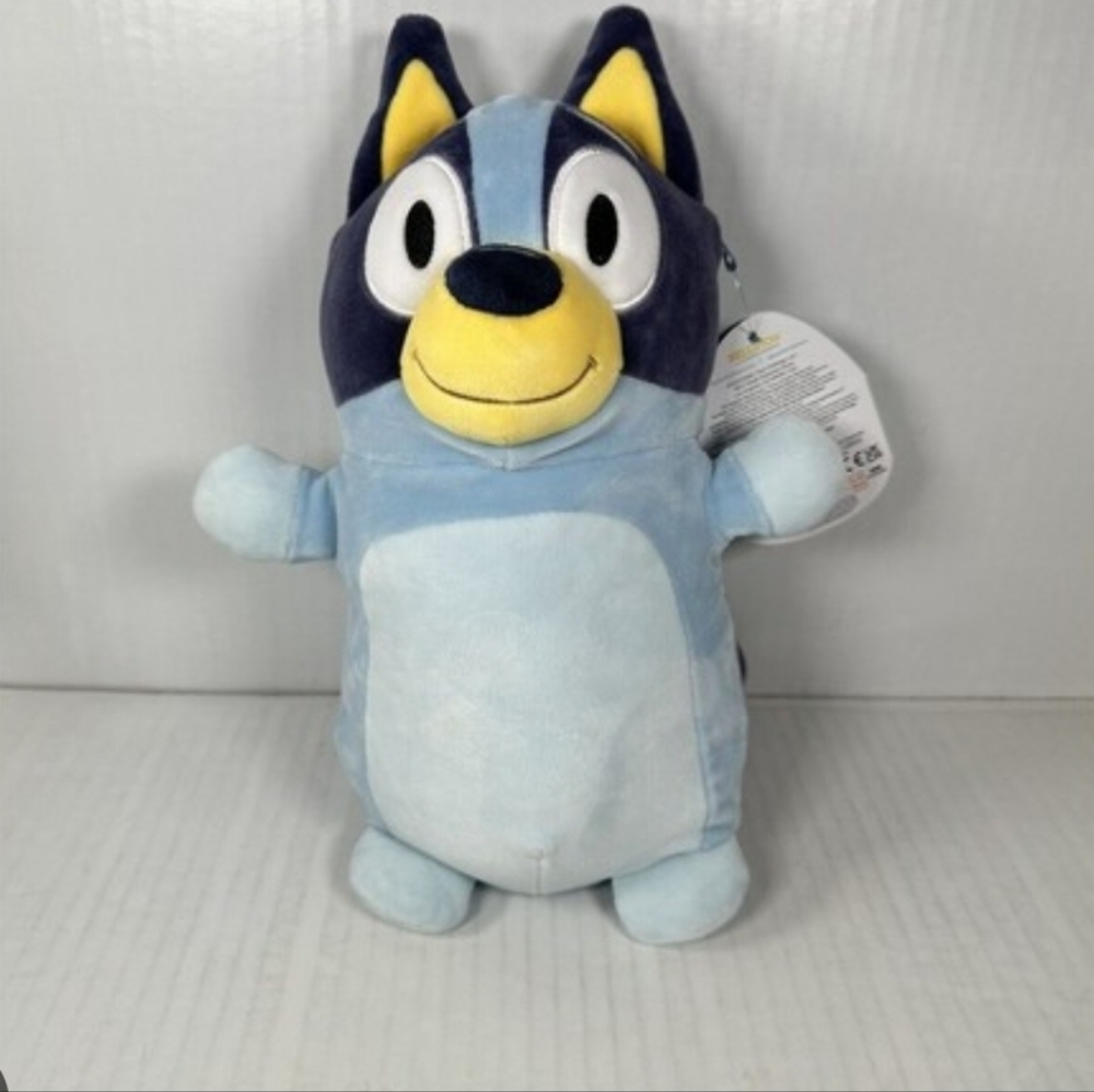 Squishmallows Blue and Yellow Plush Toy